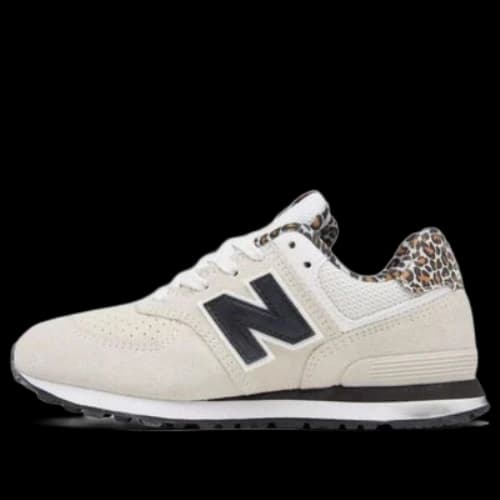 (PS) New Balance 574 Core Sneakers 'Cream White Black'