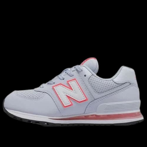 New Balance 574 Translucent 'Grey White Red'
