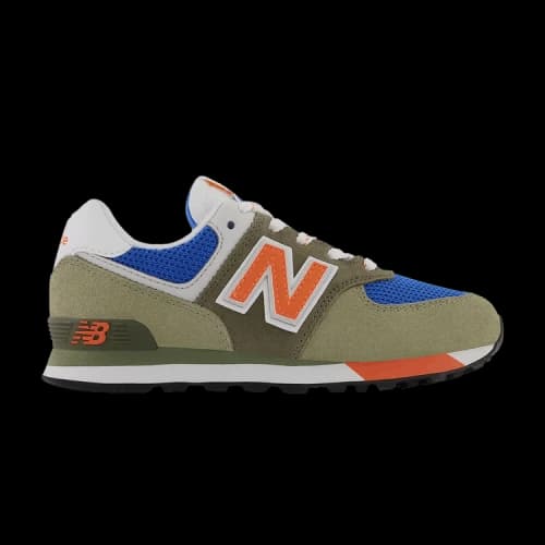 New Balance 574 True Camo Vibrant Orange (PS)