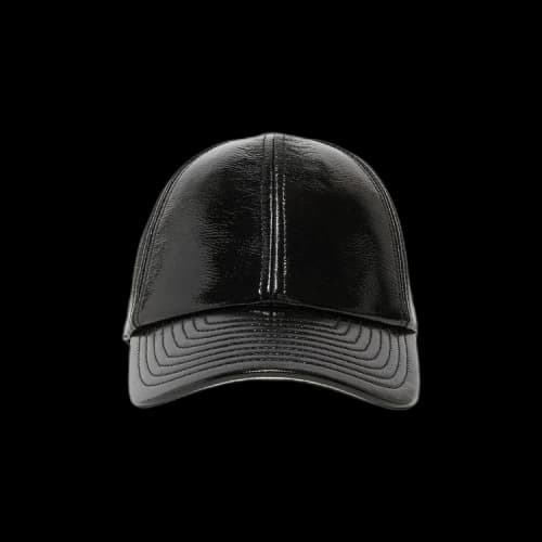 Courrèges Signature Vinyl Cap 'Black'