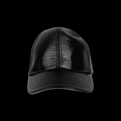 Courrèges Reedition Vinyl Cap 'Black'