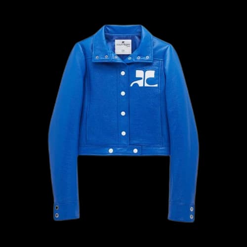 Courrèges Reedition Vinyl Jacket 'Blue'