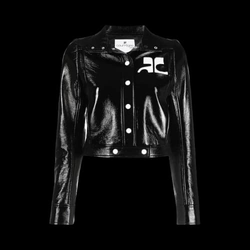 Courrèges Vinyl Jacket Reedition 'Black'