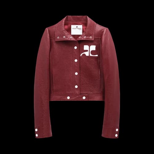 Courrèges Reedition Vinyl Jacket 'Red'