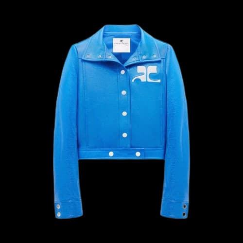 Courrèges Reedition Vinyl Jacket 'Blue'