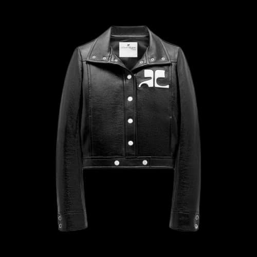 Courrèges Reedition Vinyl Jacket 'Black'