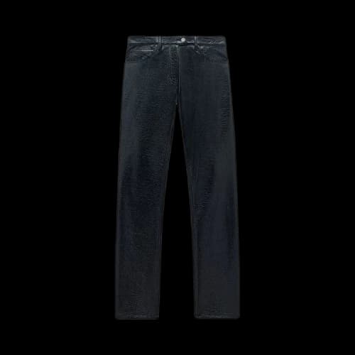 Courrèges Reedition 5 Pocket Vinyl Pants 'Black'
