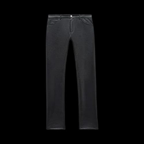 Courrèges 5-Pocket Vinyl Pants 'Black'