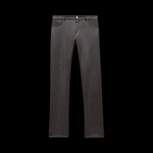 Courrèges 5-Pocket Vinyl Pants 'Chocolate'