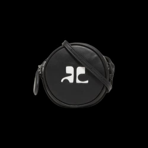 Courrèges Small Circle Bag 'Black'