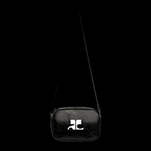 Courrèges Reedition Camera Bag 'Black'