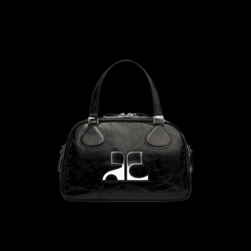 Courrèges Reedition Bowling Bag 'Black'