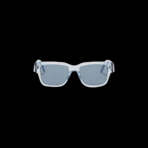 Palm Angels Newport Sunglasses 'Crystal Light Blue'