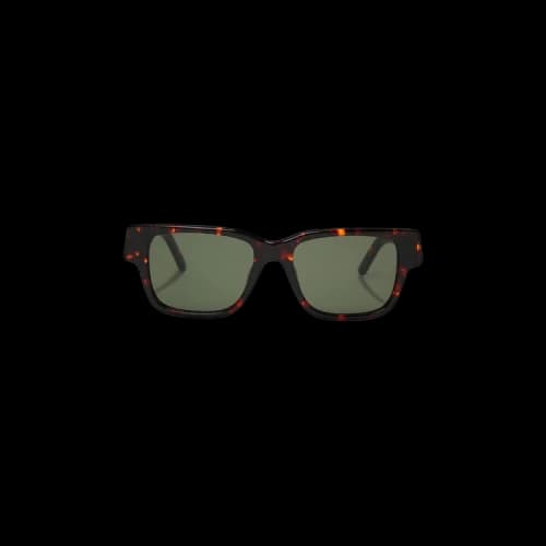 Palm Angels Newport Sunglasses 'Havana/Green'