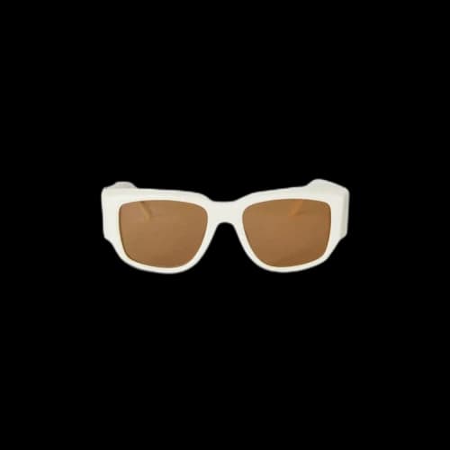 Palm Angels Laguna Sunglasses 'White/Brown'