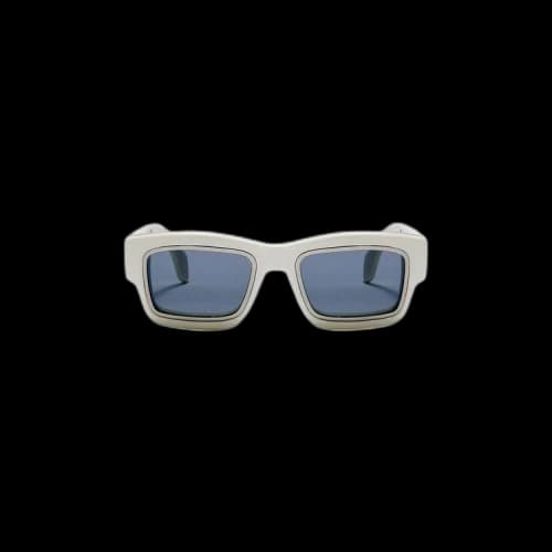 Palm Angels Raymond Sunglasses 'White/Blue'
