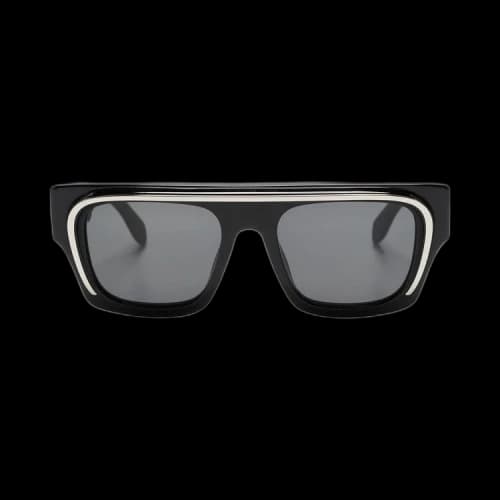 Palm Angels Salton Sunglasses Black Dark Grey (PERI061S24PLA0011007)