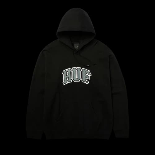 HUF Classic Arch Pullover Hoodie 'Black'