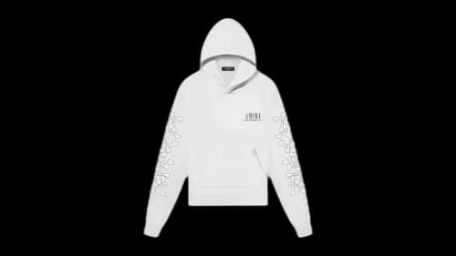 AMIRI Kids' Bones Hoodie White