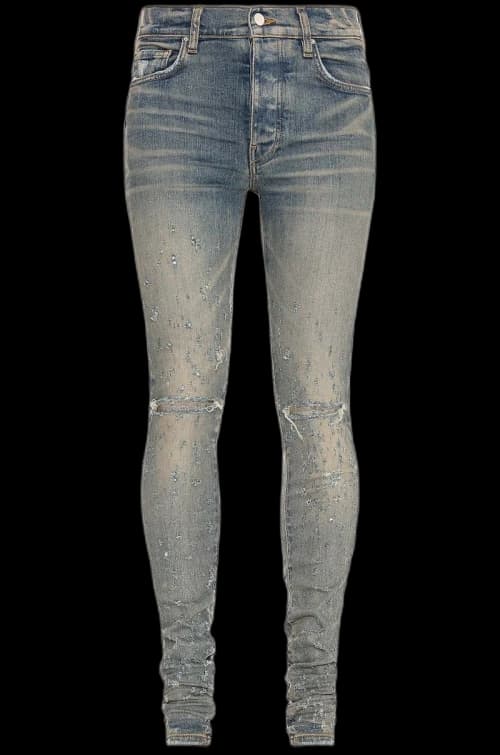 AMIRI Shotgun Skinny Fit Jeans Indigo Blue