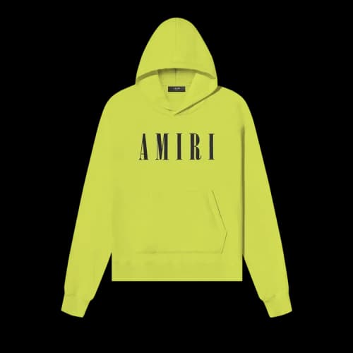 Amiri Core Logo Hoodie 'Lime'