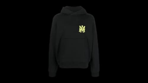 AMIRI Ma Logo Hoodie Black