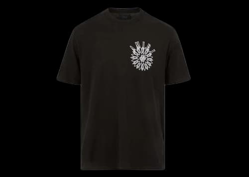 AMIRI Logo Print T-shirt Black/White