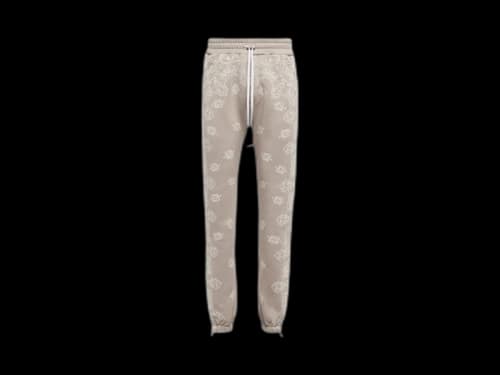AMIRI Bandana Bleach Sweatpants Crockery