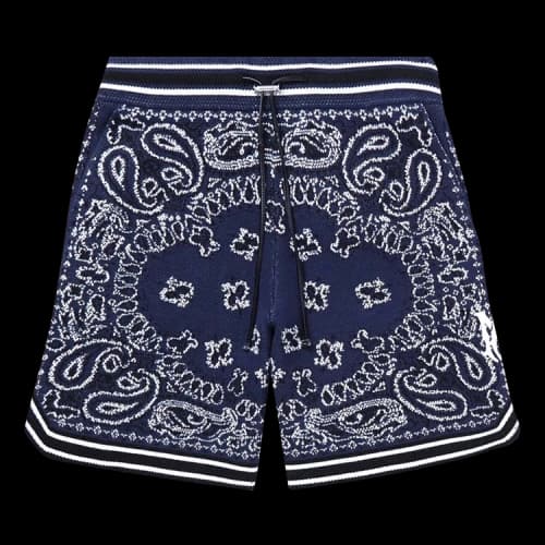 Amiri Bandana Shorts 'Blue'