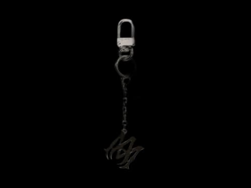 AMIRI MA Keychain Black