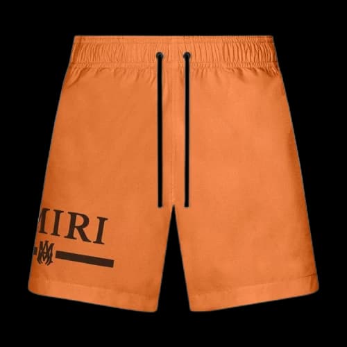 Amiri MA Bar Logo Swimtrunk 'Orange'
