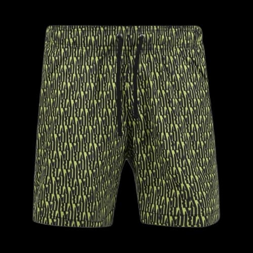 AMIRI All Over Logo Swim Shorts Lime