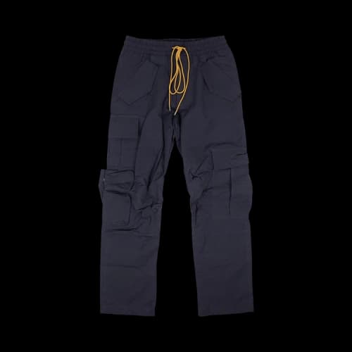 Rhude Gabardine Cargo Pants 'Navy'
