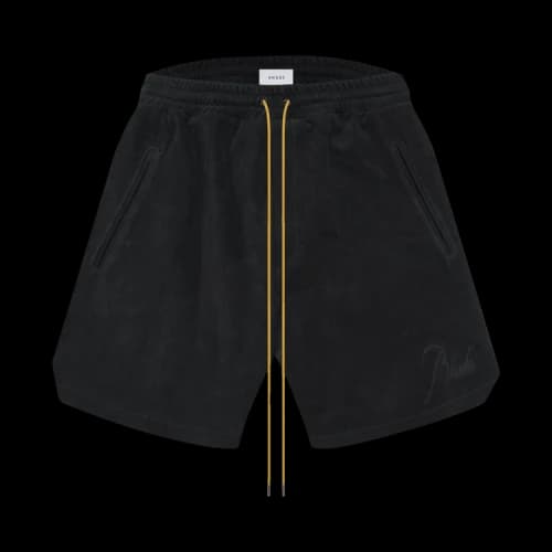 Rhude Leather Short 'Black'