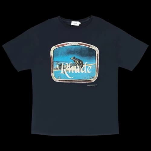 Rhude Lone Wolf Tee 'Black'