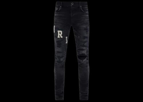 AMIRI Varsity Jean Faded Black