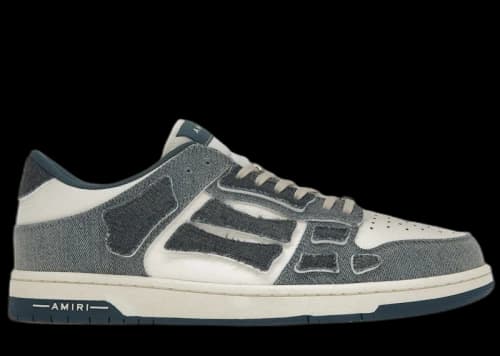 AMIRI Skel Top Low Denim Slate Blue