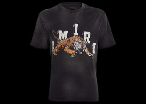 AMIRI Vintage Tiger Tee Black