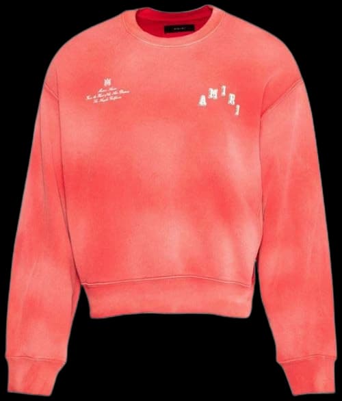 AMIRI Vintage Collegiate Crewneck Red