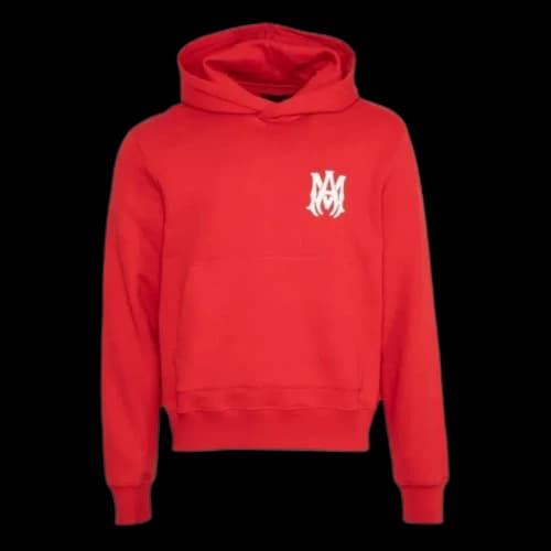 AMIRI MA Logo Hoodie Red