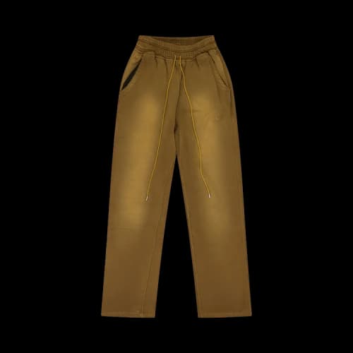 Rhude Script Logo Sweatpants 'Brown'