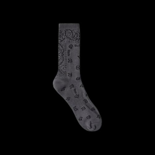 Rhude Bandana Jacquard Sock 'Khaki/White'