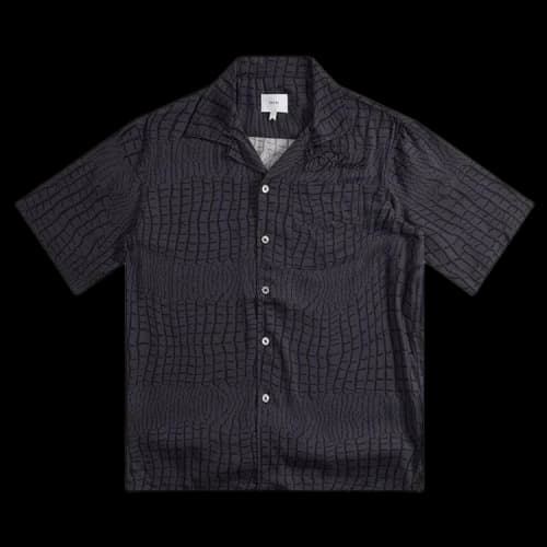 Rhude Rayon Crocodile Shirt 'Black'