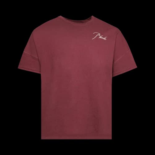 Rhude Reverse Tee 'Bordeux'