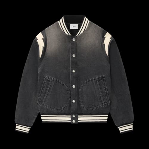 Rhude Denim Lightning Bomber 'Black'