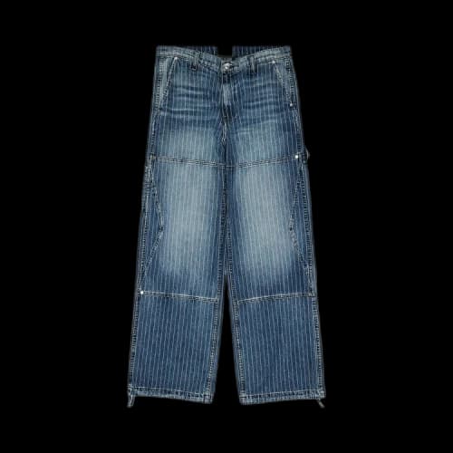 Rhude Pinstripe Jeans 'Indigo'