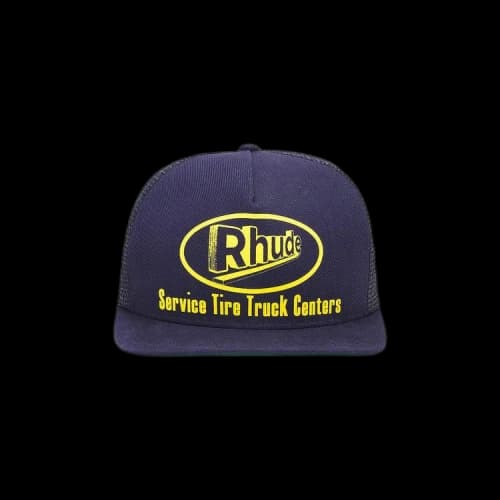 Rhude Service Trucker Hat 'Navy'