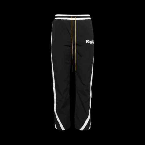 Rhude Ski Track Pants 'Black/White'