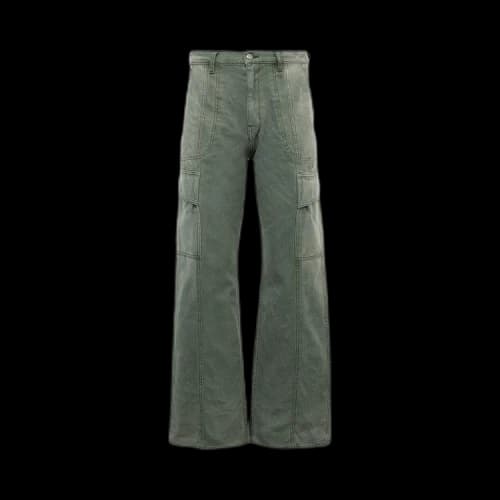 Rhude Canvas Cargo Pants 'Sage Green'