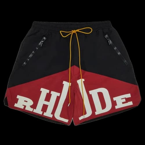 Rhude Yachting Short 'Black/Maroon'